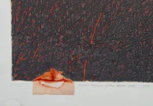 Andrzej Pietsch - Große handkolorierte Radierung "The Black - Red" sehr limiet. auflage (50) kopen? Bied vanaf 148!