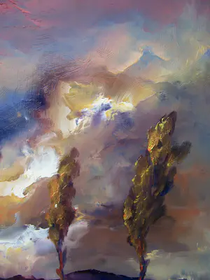 Leo Jordaens - Sfeervol landschap kopen? Bied vanaf 100!