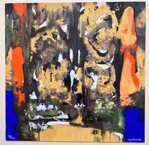Buy Hans Vanhorck - Abstract-expressionistische zeefdruk – gesigneerd, genummerd? Bid from 35!