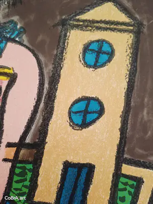 Corneille - In Wonderland - De Koningin van de Toren - Kunstenaarsproef met Atelier Stempel kopen? Bied vanaf 249!