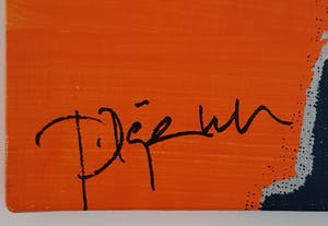 Jorg Doring - mixed media op doek handgesigneerd kopen? Bied vanaf 165!