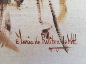 Maria de Ruiter de Witt - de leeuwenkoningin kopen? Bied vanaf 1500!