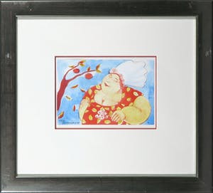 Ada Breedveld - Litho, Herfst - Ingelijst kopen? Bied vanaf 35!