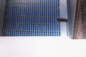 Niet of onleesbaar gesigneerd - Foto op aluminium drager in drie delen, De Rotterdam #2 kopen? Bied vanaf 1!