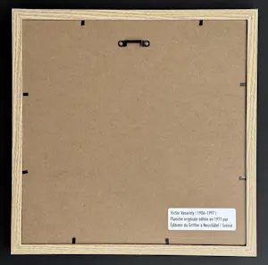 Victor Vasarely - Originalplatte - Vonal (1971) - Editions du Griffon Neuchâtel Schweiz kopen? Bied vanaf 50!