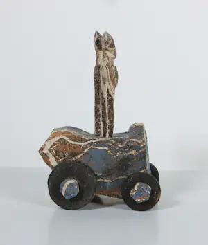 Antoinette Lanser - Keramiek, Koets met Koningspaar kopen? Bied vanaf 100!