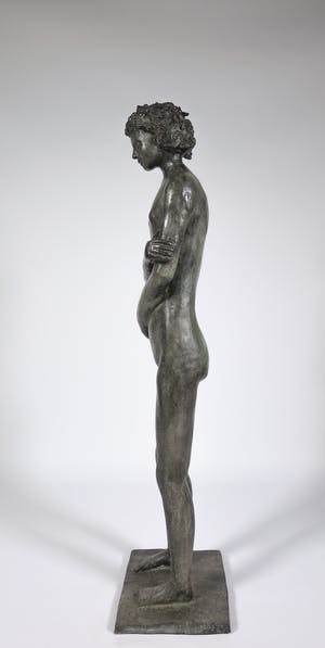 Isabel Ruys-Dudok van Heel - Groot bronzen beeld, Ontluikend kopen? Bied vanaf 1!