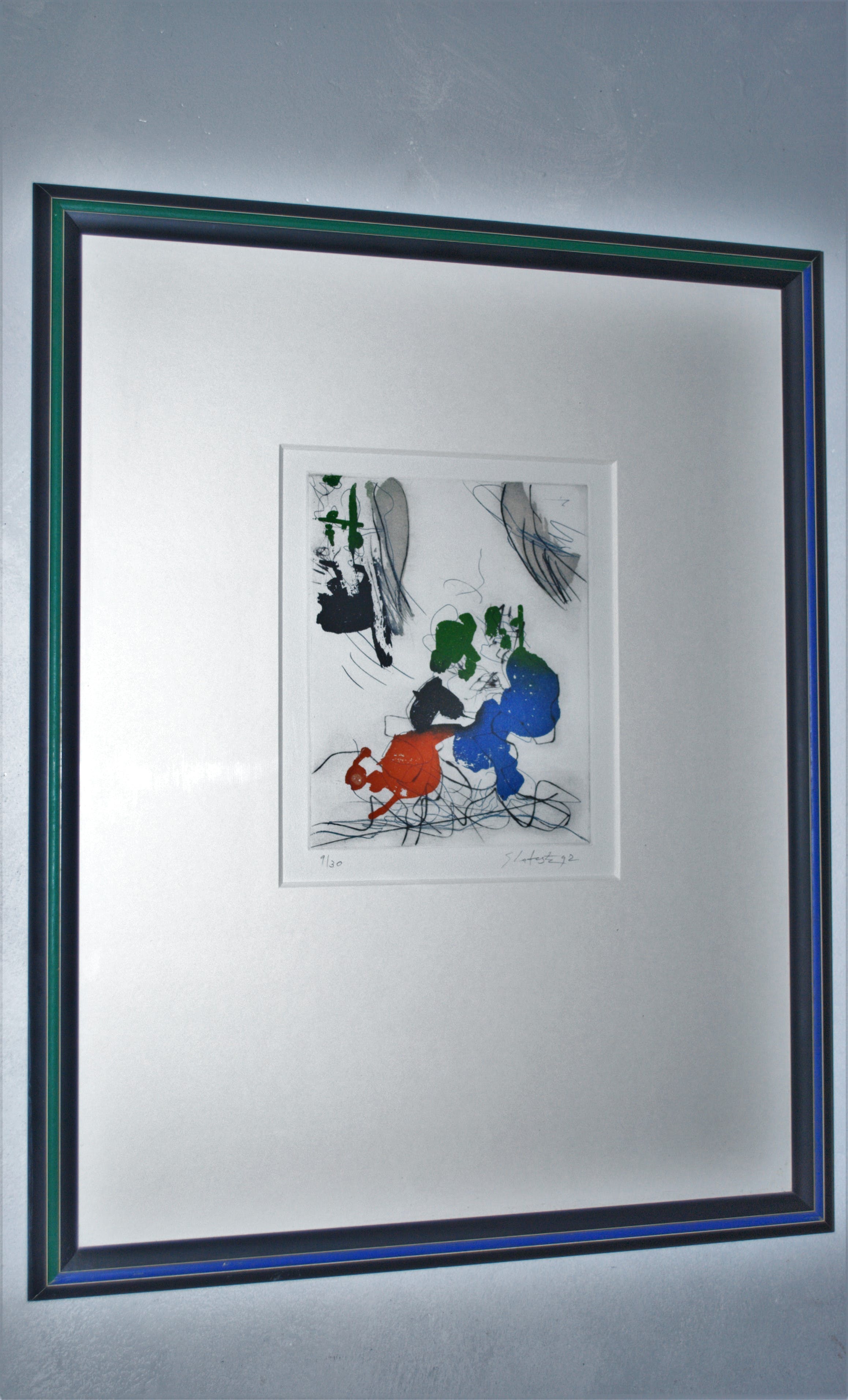 Ger Lataster - 2 zittende figuren - 2 kleurige toplijst - oplage slechts 30 kopen? Bied vanaf 130!