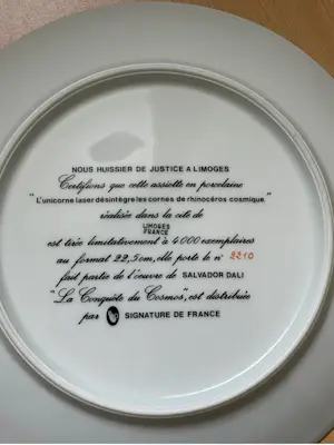 Royal Limoges - De verovering van de kosmos kopen? Bied vanaf 75!