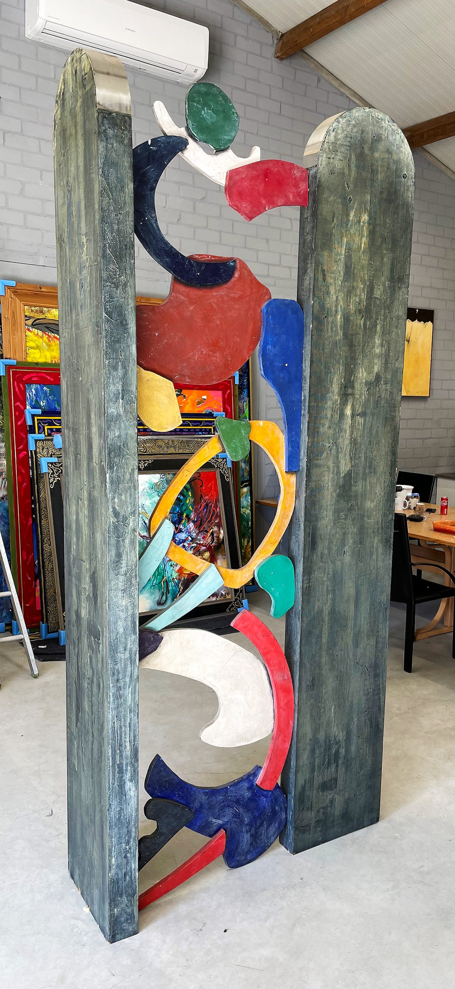 Cole Morgan - Houtsculptuur verkocht voor € 1500!