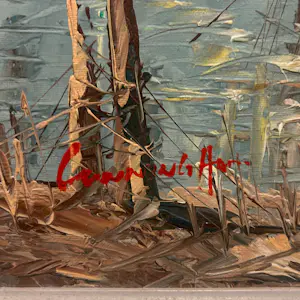 Onbekend - Cunningham (20e eeuw), Schip, olieverf op doek, gesigneerd kopen? Bied vanaf 85!