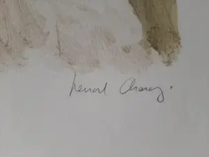 Bernard Charoy - Litho. Portret van een vrouw met hoed. kopen? Bied vanaf 35!