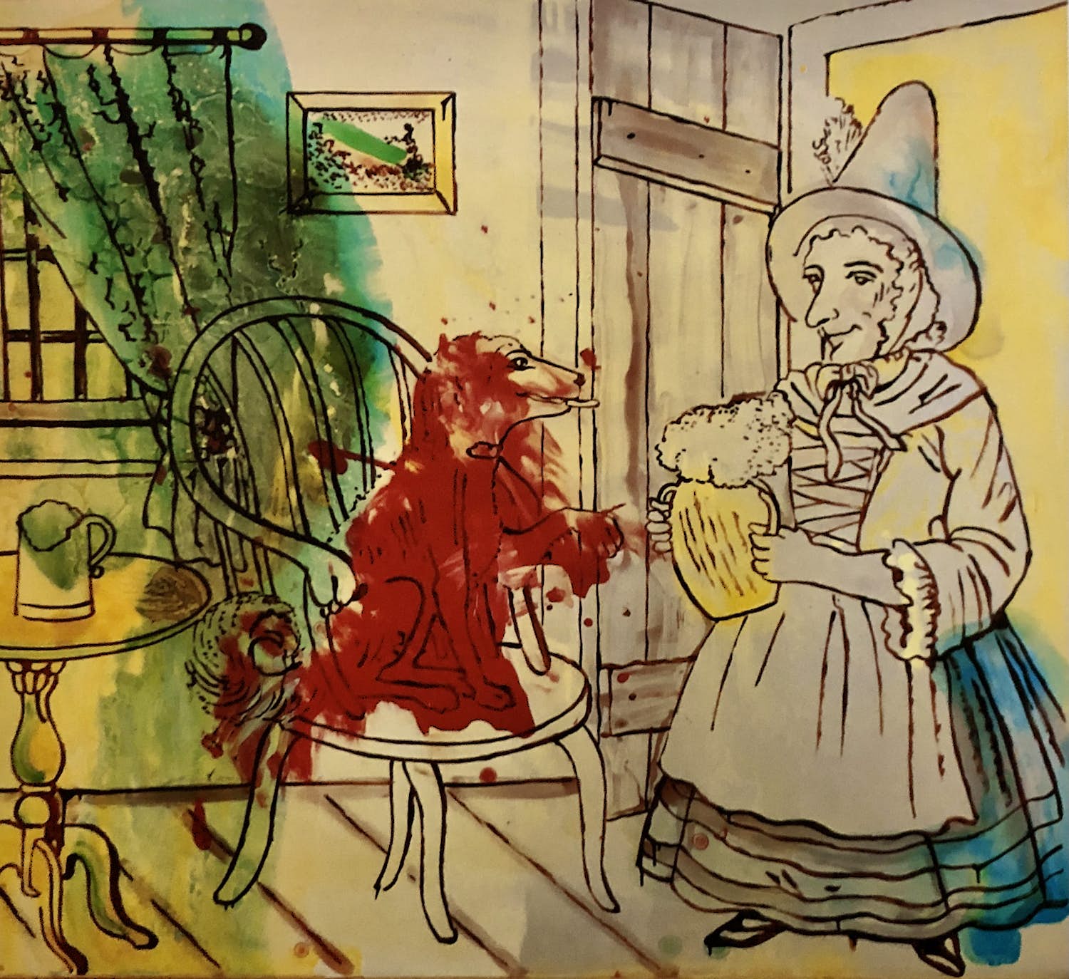 Sigmar Polke - Tentoonstellings lithogafie voor de tentoonstelling te Barcelona kopen? Bied vanaf 1!