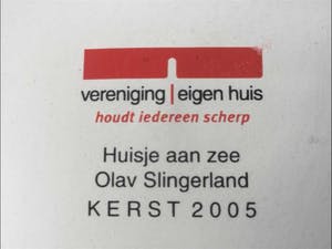 Olav Slingerland - Schaal: Huisje aan zee kopen? Bied vanaf 74!