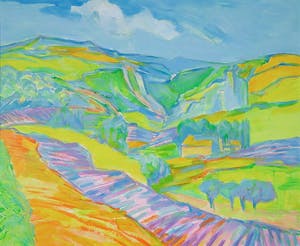 Joe Wols - Acryl op papier, Saint Maurice kopen? Bied vanaf 1!