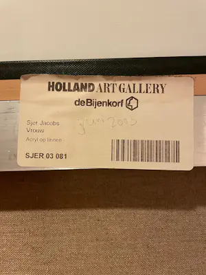 Sjer Jacobs - Silhouette van een vrouw kopen? Bied vanaf 350!