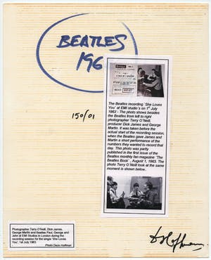 Dezo Hoffmann - The Beatles (1963), gelatinezilverdruk kopen? Bied vanaf 350!