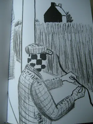 Roger Raveel - Roger tekent over het tekenen van Roger Raveel. kopen? Bied vanaf 95!