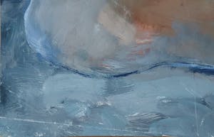 Jelle Hoogstra - Gouache: 'vrouwelijk naakt'- 1987 kopen? Bied vanaf 100!