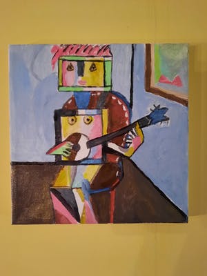 Niet of onleesbaar gesigneerd - Spel gitaar kopen? Bied vanaf 1!