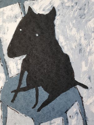 Peter Bastiaanssen - Dog (Zwart/Wit 2) kopen? Bied vanaf 50!