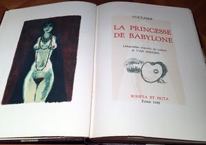 Kees van Dongen - La Princesse de Babylon - afwijkende litho - zie tekst kopen? Bied vanaf 300!