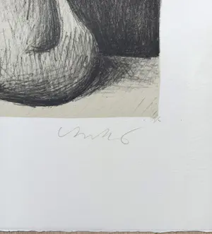 Horst Antes - Figur mit zwei Wunde, litho kopen? Bied vanaf 195!