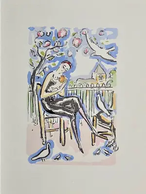 Kees van Dongen - Pochoir uit La Garconne 1925 kopen? Bied vanaf 199!