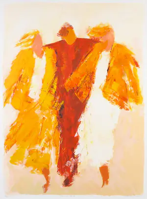 Wil Willemsen - Zeefdruk, Summer spirit - Ingelijst kopen? Bied vanaf 50!