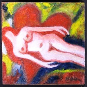 Pieter Haan - Don’t break my heart - Expressionistisch kunstwerkje kopen? Bied vanaf 1!