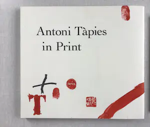 Antoni Tapies - In Print - Origineel litho omslag en binnenwerk - MoMa New York - 1991 kaufen? Bieten Sie von 80!