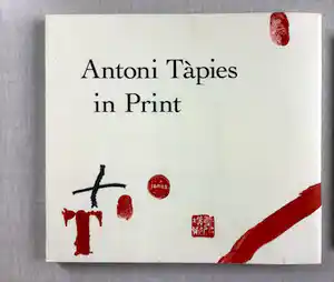 Antoni Tapies - In Print - Origineel litho omslag en binnenwerk - MoMa New York - 1991 vendu pour 80€ !