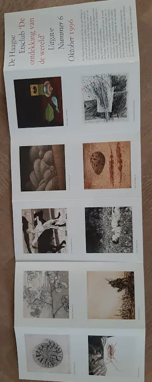 AcheterDiverse kunstenaars - Portfolio met 10 zeefdrukken van 10 verschillende kunstenaars? Enchérissez de 350!