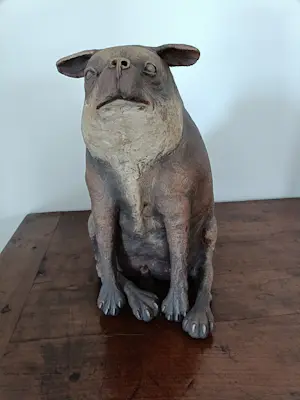 Peter Vanbekbergen - Zonder titel (19-2014) Uniek 36 cm hoog kopen? Bied vanaf 450!