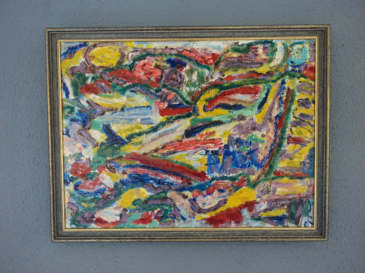 Rob Schrijver - "Opus 314 tot Matisse" olieverf op doek. kopen? Bied vanaf 175!