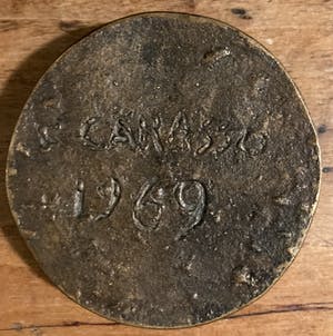 Fred Carasso - Bijzonder bronzen penning kopen? Bied vanaf 100!