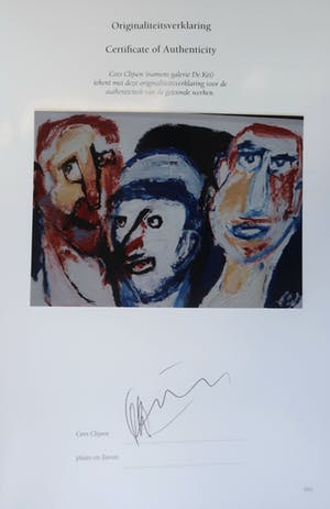 Martin van Wordragen - Olieverf op doek, Vreemde voorbijganger - Ingelijst (Groot) kopen? Bied vanaf 350!