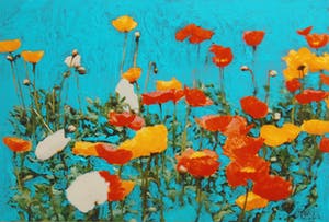 Peter Heij - Papavers 1, 2, 3 (serie 3 stuks) kopen? Bied vanaf 95!