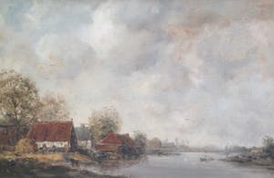 Willem Leendert van Dijk - B687 - Huisjes aan de vaart kopen? Bied vanaf 60!