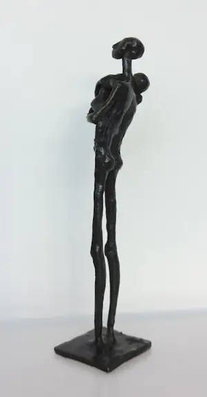 Jaroslawa Dankowa - Vader met kind (Brons) kopen? Bied vanaf 250!