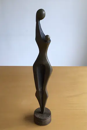 Brons (Onbekend) - Zonder titel - moeder en kind kopen? Bied vanaf 80!