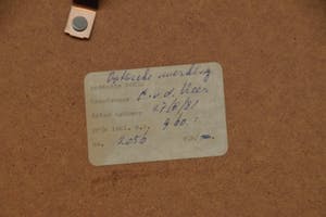 Cees van der Veer - Optische werking, 2/5, 1981 - Ets op papier - BKR Gouda kopen? Bied vanaf 20!