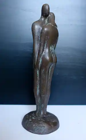 Pieter Kortekaas - "Innige omhelzing" verkocht voor € 145!