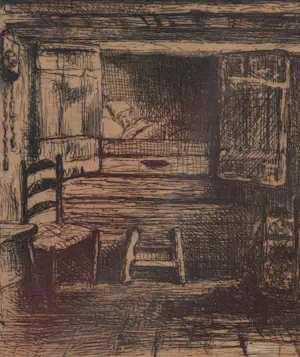 Jozef Israëls - Het oude paar kopen? Bied vanaf 100!