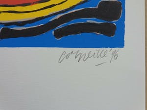 Corneille - RODE KAT / KLEURZEEFDRUK / 56x38cm / SIG / 1996 kopen? Bied vanaf 120!