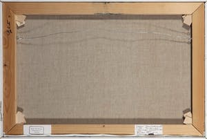 Paul Overhaus - Olieverf op doek, Polderweg - Ingelijst kopen? Bied vanaf 50!