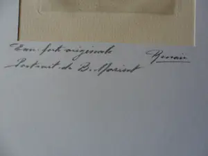 Pierre Auguste Renoir - Ets van een vrouw bekend als Berte Morisot uit circa 1892 kopen? Bied vanaf 120!