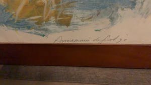 Annemarie de Groot - Annemarie de Groot, gelijste litho groot 1992 kopen? Bied vanaf 40!