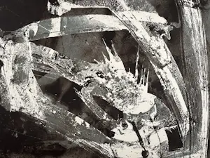 Fred Thieler - Andruck Exemplar Original Litho für Ausstellung 1978 - sehr rar Informel Unikat? kopen? Bied vanaf 220!