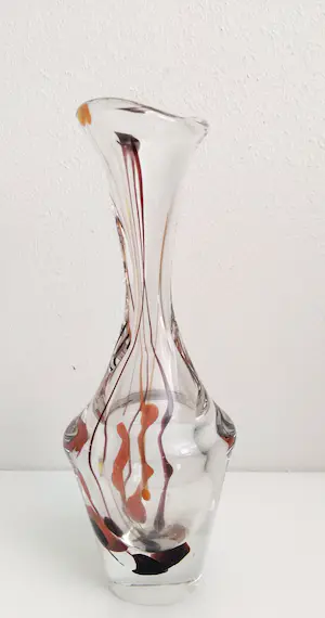 Kristalunie Maastricht - Max Verboeket vaas, zestiger jaren kopen? Bied vanaf 50!